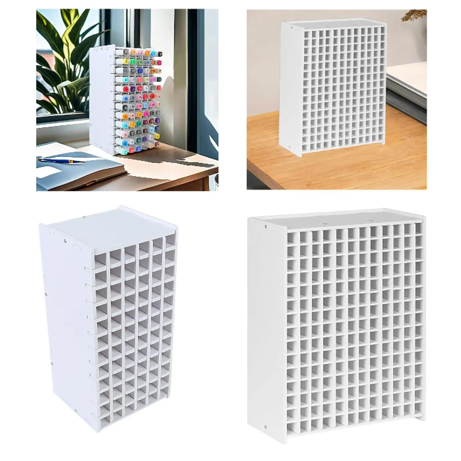 Art Marker Rack Fordesk Marker Storage Organizer for Workspace Home Artists