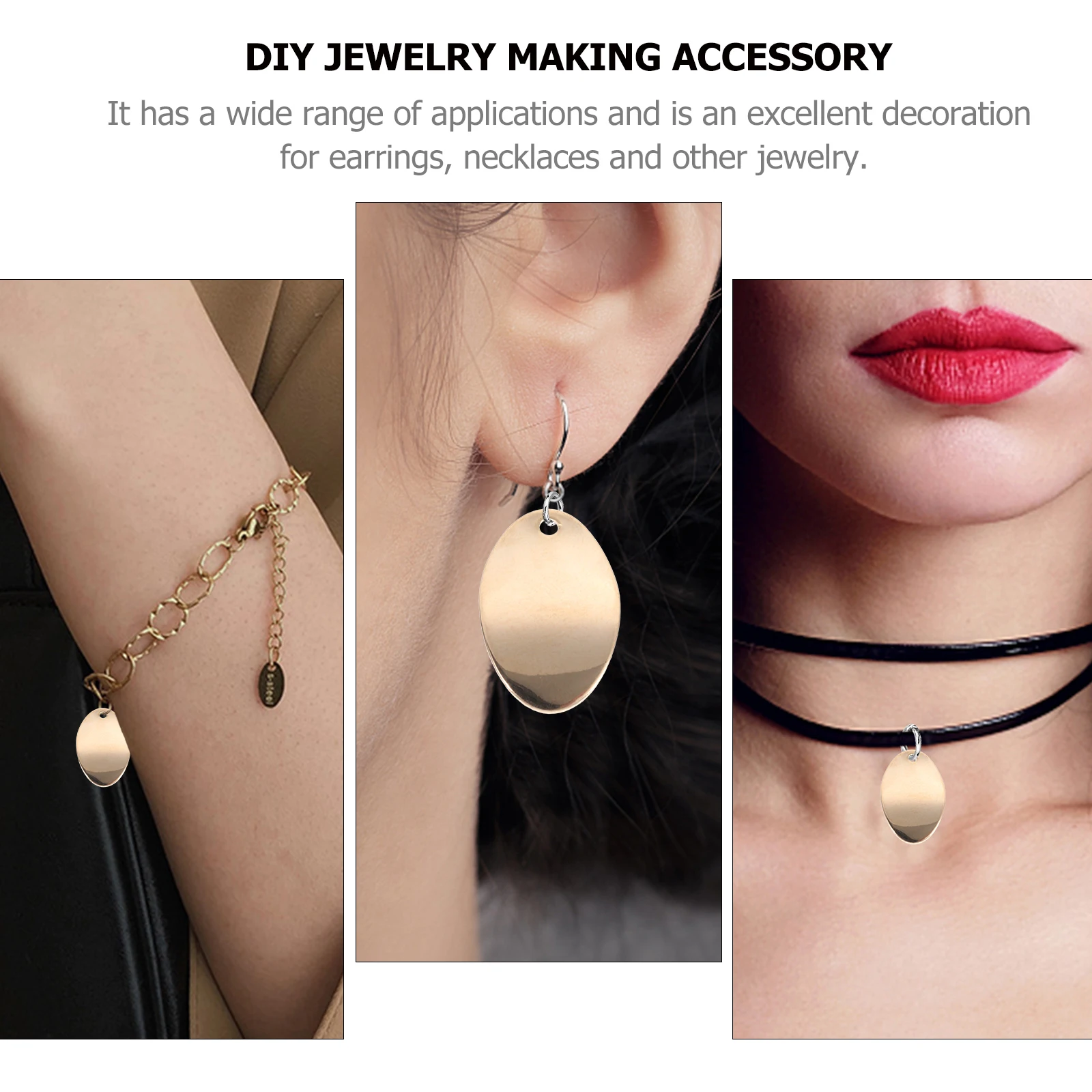 

10pcs Plated Copper Pendant DIY Jewelry Making Supplies Jewelry Making Necklace Earring Accessories Charm BeadsJewelry Supplies