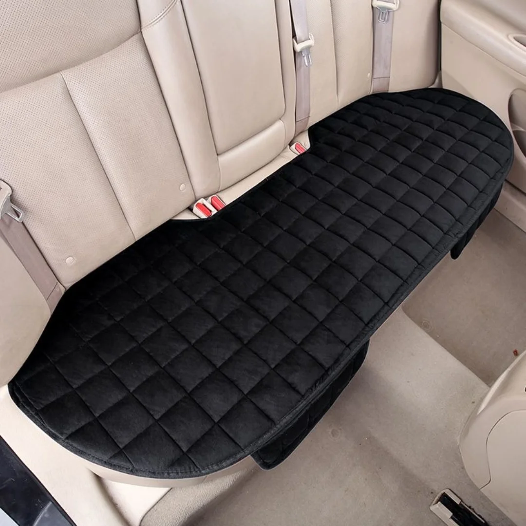 

Car Seat Cover Warm Front Rear plush Cushion Universal Winter Auto Protector Mat Pad anti slip Keep Warm For Truck Suv Van Seat