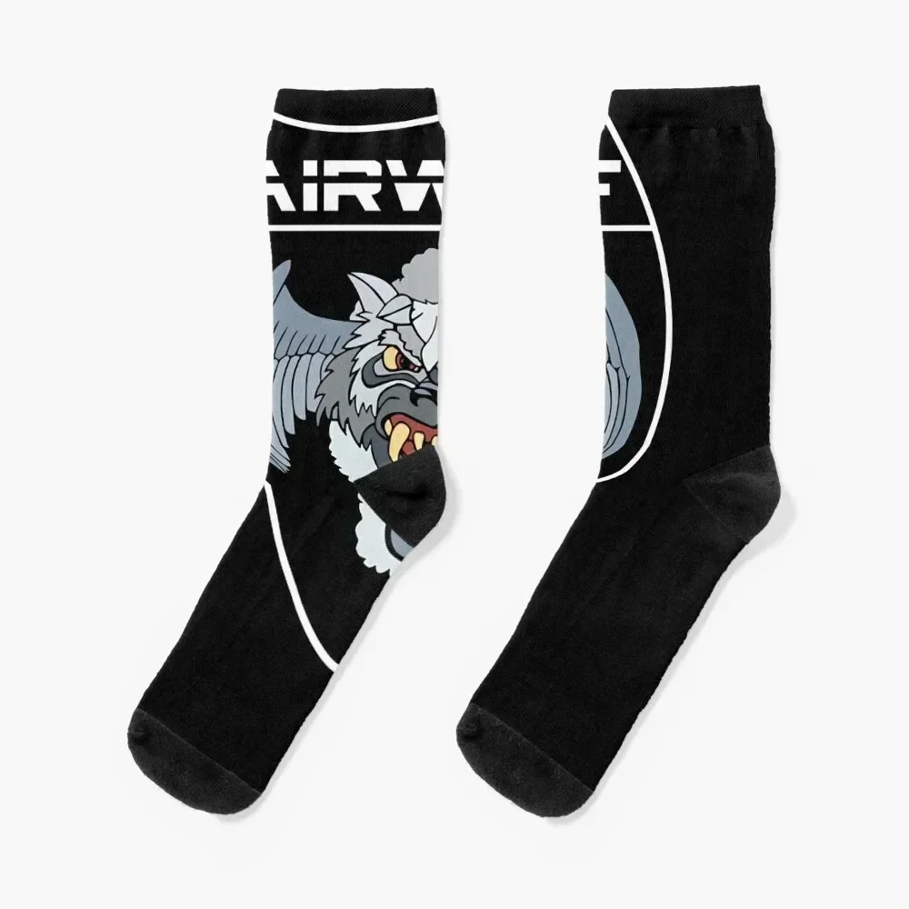 

Airwolf - Inspired by Airwolf Socks hiking custom sports moving stockings kids Woman Socks Men's
