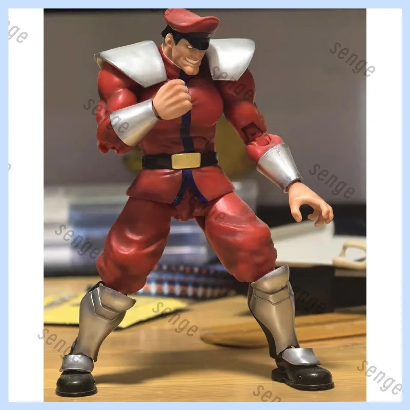 

[Genuine new stock] Bandai SHF Street Fighter V movable figure M. Bison Spirit Sagat Muay Thai King Rashid Middle Eastern style
