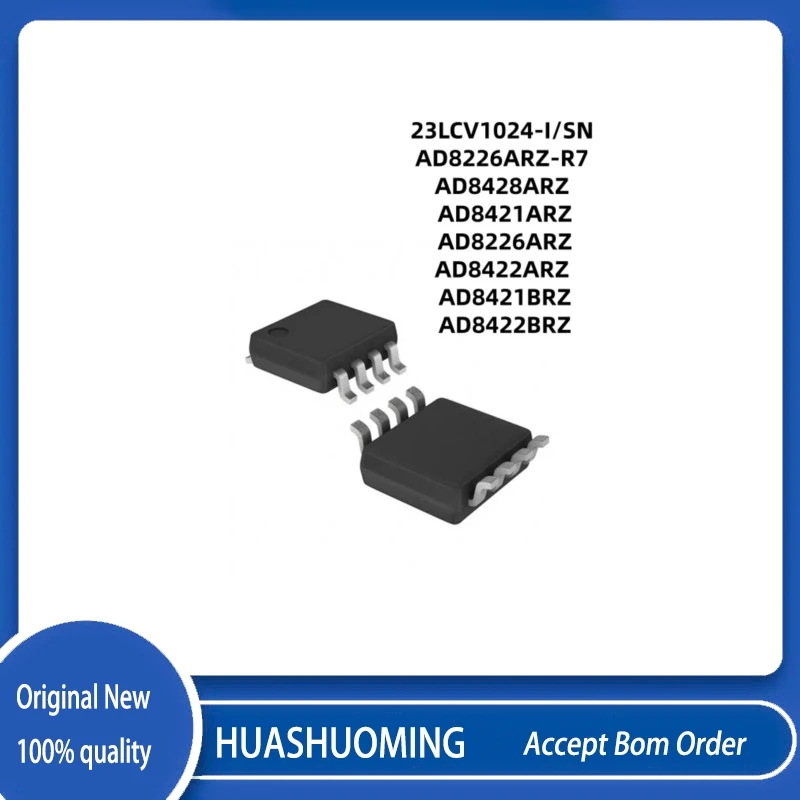 5Pcs/Lot M  23LCV1024-I/SN 23LCV1024 AD8226ARZ-R7  AD8428ARZ  AD8421ARZ AD8226ARZ AD8422ARZ  AD8421BRZ AD8422BRZ SOP8