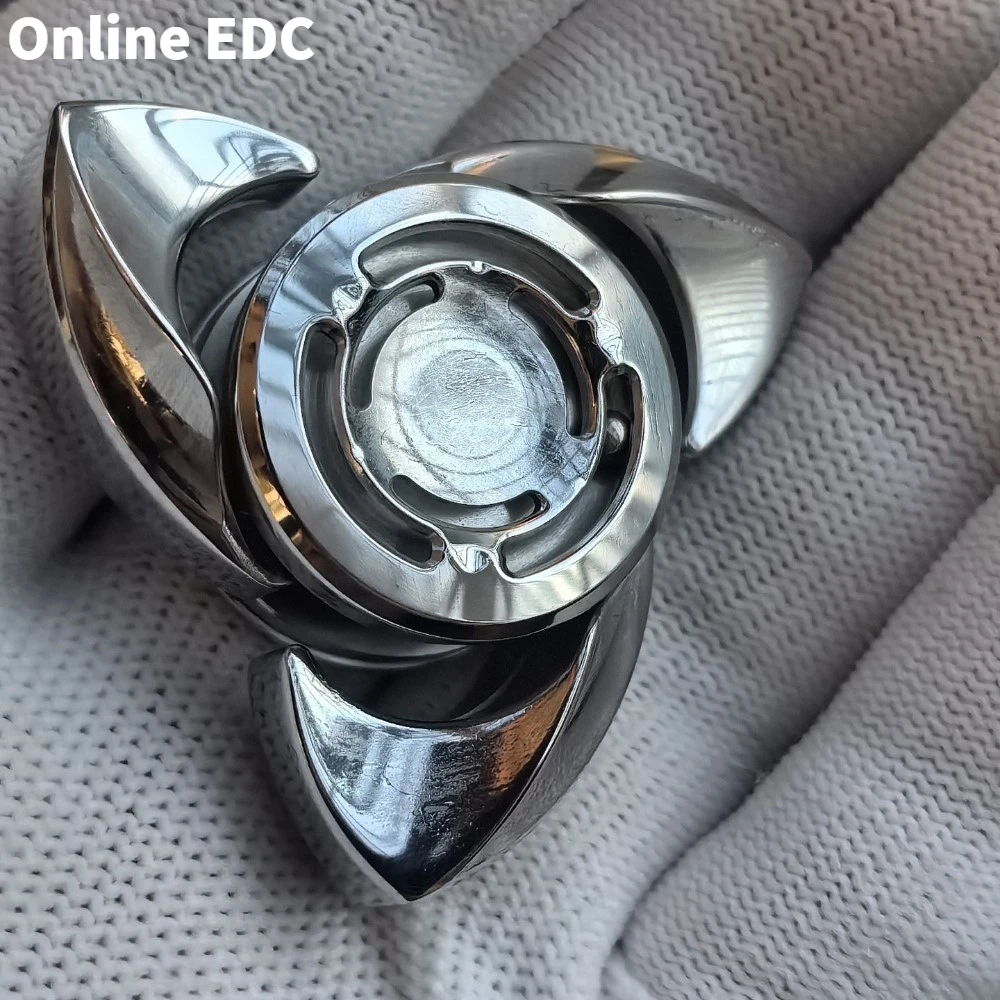 المملوكة مسبقًا Newbee EDC S.S ألعاب تململ مصقولة سبينر للبالغين أدوات تخفيف القلق الدوران