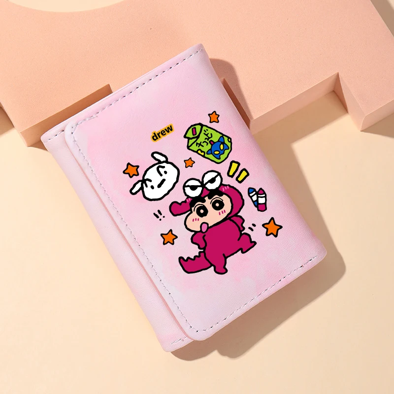 Женский-кошелек-crayons-shin-chan-из-искусственной-кожи-милый-мультяшный-кошелек-трифолд-складной-кошелек-для-карт-и-купюр-женский-складной-кошелек-для-монет-держатель-для-кредитных-карт