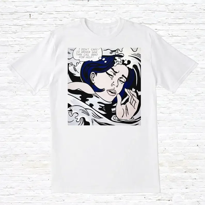 Roy Lichtenstein 'I Don't Care...' T-Shirt