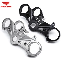 For Yamaha YZF R6 2009-2015 European version Top upper triple tree steering clamp CNC Aluminum Front Fork Lowering Triple Tree U