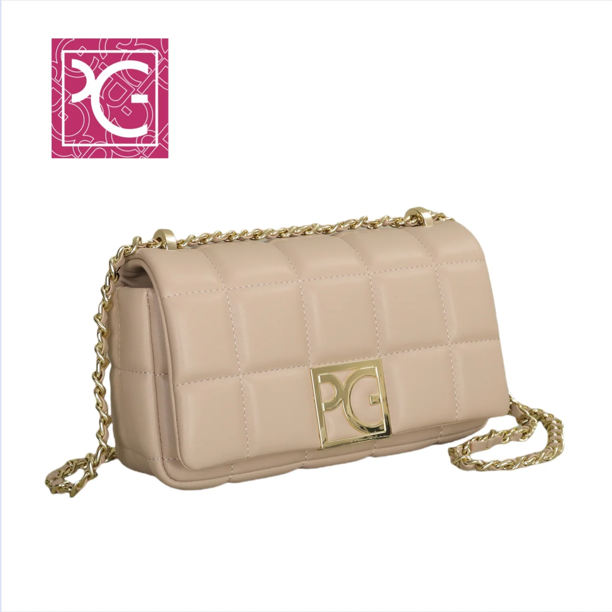 

PG luxury brand design bright ladies crossbody bag new exquisite high quality hot selling elegant ladies commuter banquet bag