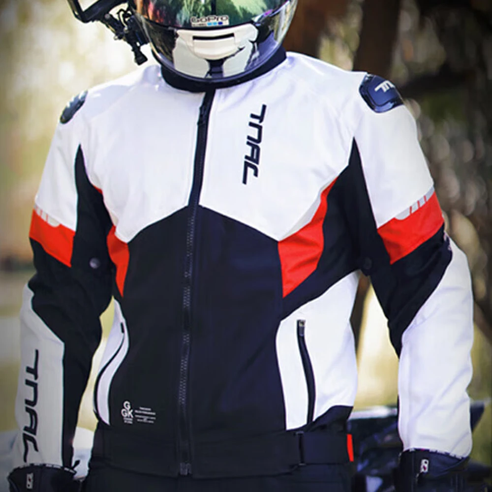 

TNAC New Motorcycle Wear Autumn And Winter Warm Racing Wear Four Seasons Anti-Fall Motorcycle Jacket For Men And Women