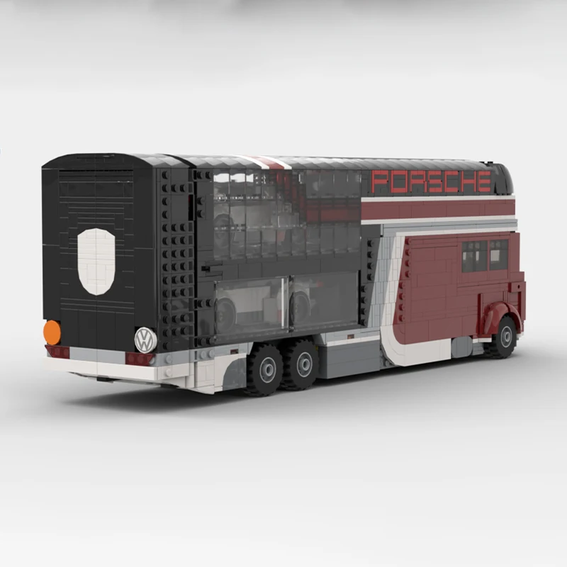 City Series Racing Transportvoertuig Bouwsteenmodel Passagiersvervoer Assemblage Technologie Bakstenen Speelgoed Kindercadeau