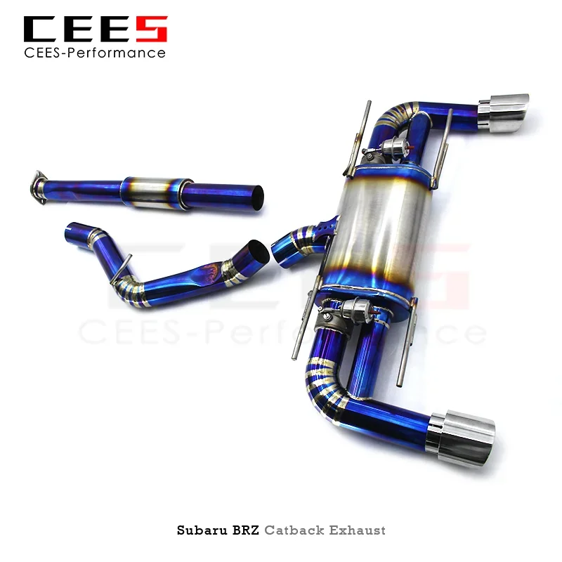 CEES Catback Exhaust for Toyota 86/GT86/FT-86 2012-2021 Exhaust Valve Control Tuning Performance Muffler Exhaust System