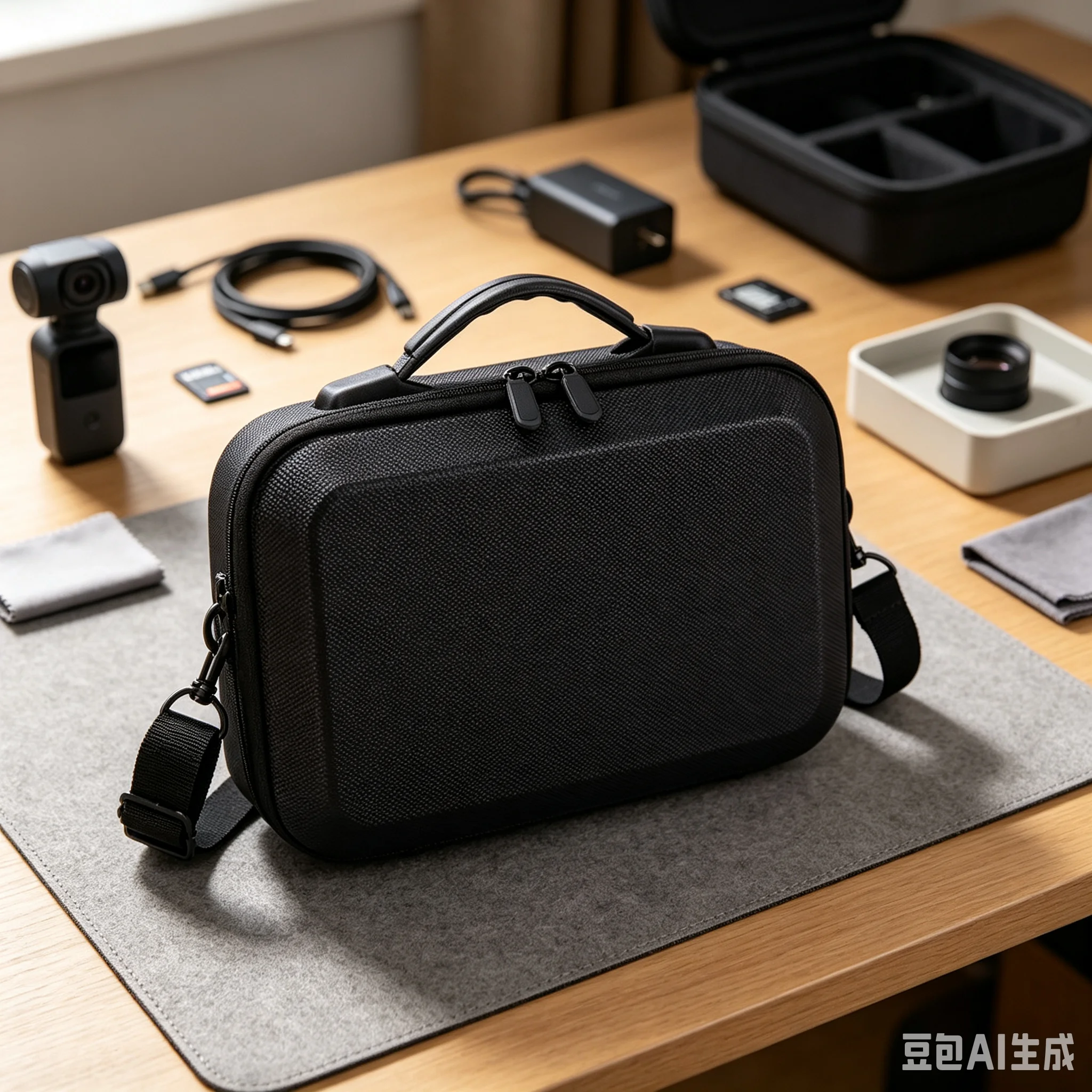 Camera Bag Travel - กระเป๋าใส่กล้อง Insta360 X6 แบบแข็ง EVA ป้องกันรอยขีดข่วน