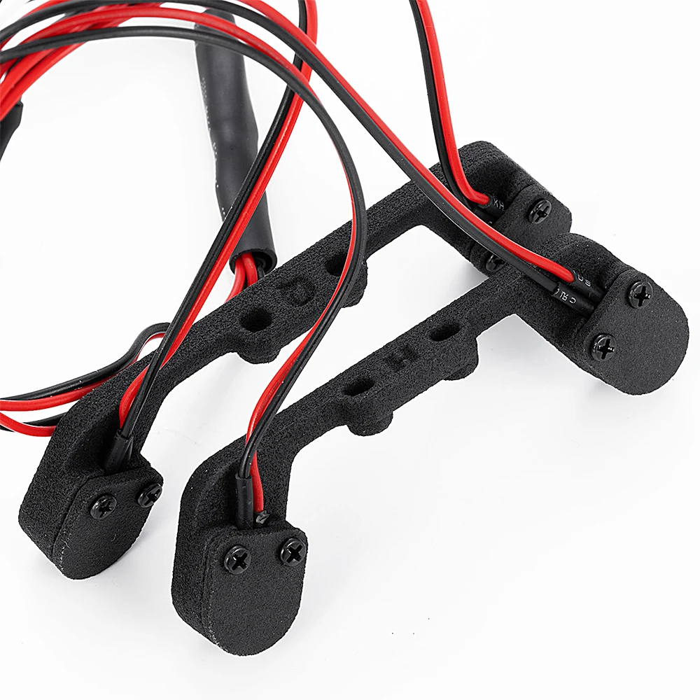 TRINOOD Headlights Taillights LED Lights Kit Front and Rear Lighting for 1/18 RC Crawler Typhon Grom GRANITE GROM Redcat Ascent
