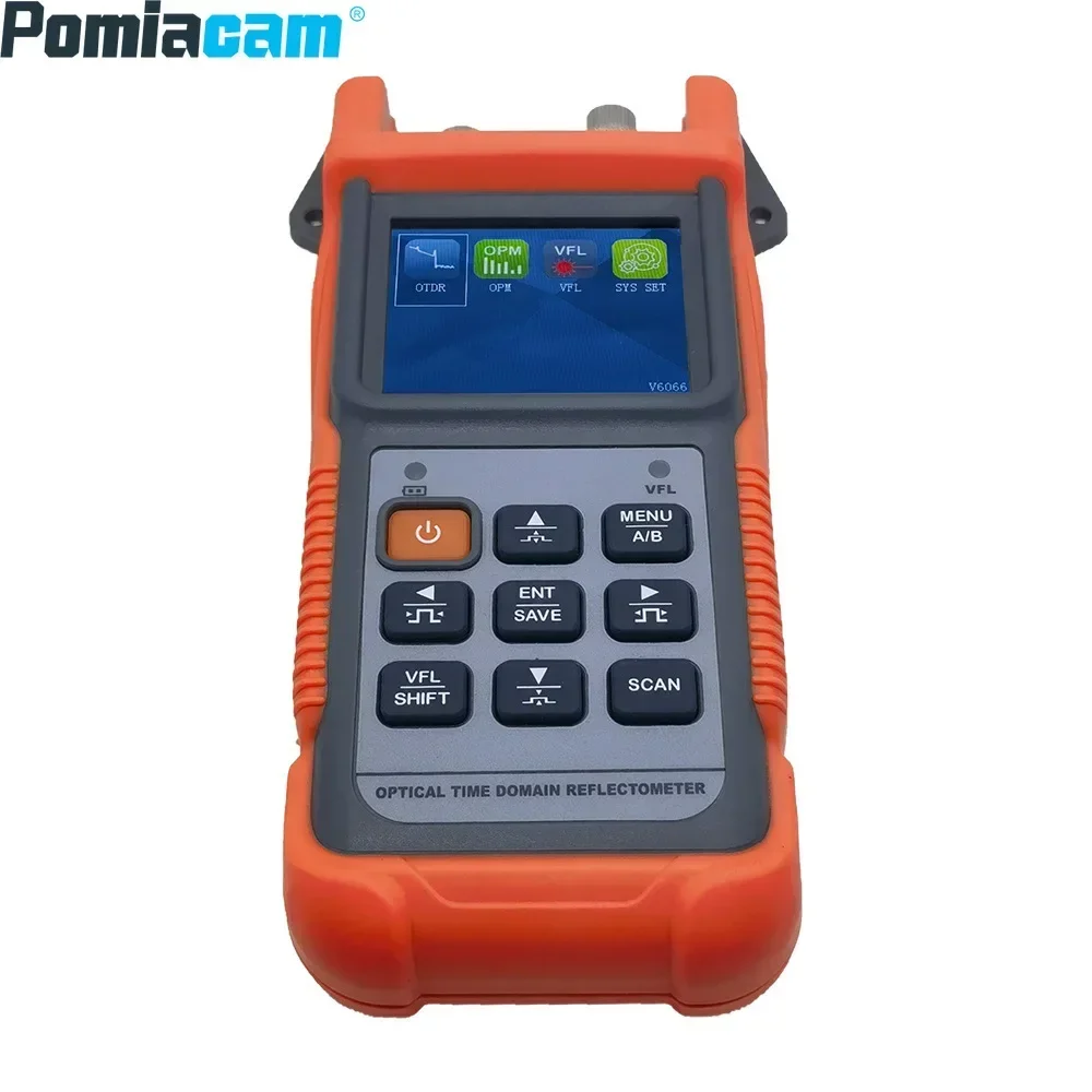 TM190E Fiber Optic Tester OTDR Fiber Fault Tester Breakpoint Fault Finder﻿ 9/125um Single Mode Optical Time Domain Reflectometer