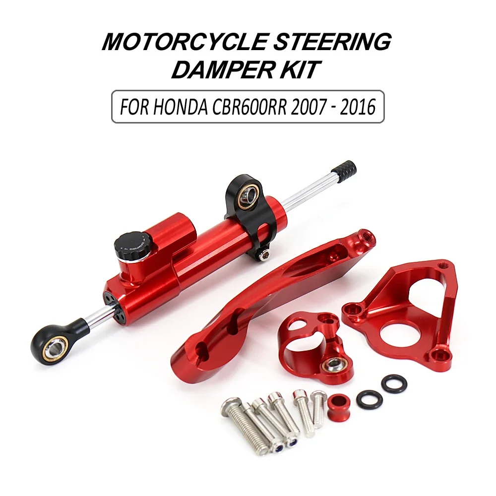 Motorcycle Accessories Steering Stabilize Damper Bracket Mount For Honda CBR600RR CBR 600RR Shock Absorber 2007-2016 CBR 600 RR