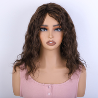 Sleek 100% Real Ready To Wear Short Bodywave Brazilian Hair Wigs 2# Colored Hair Wigs 4# Brown Colored Human Hair Wigs For Women