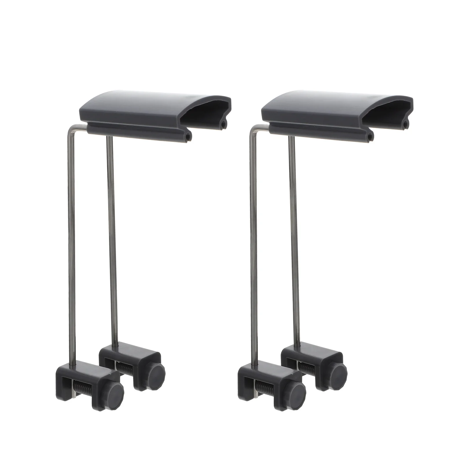 Supporto per luce per piante acquatiche da 2 pezzi Materiale plastico durevole Installazione semplice Nessun danno ai pesci e le piante Accessori per acquari