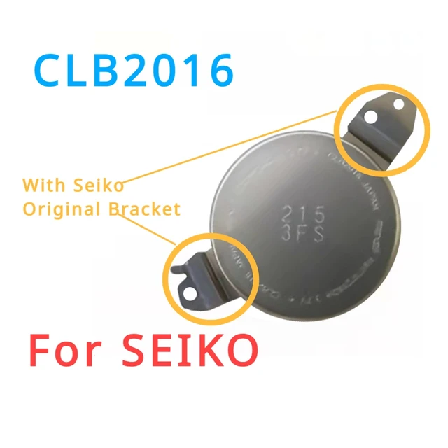 CLB2016 SEIKO Astron 7X52 CLB2016 3.7V Capacitor with Seiko Original Bracket Energy Solar Charging Battery CLB 2016 7X52 7X52A AliExpress 502