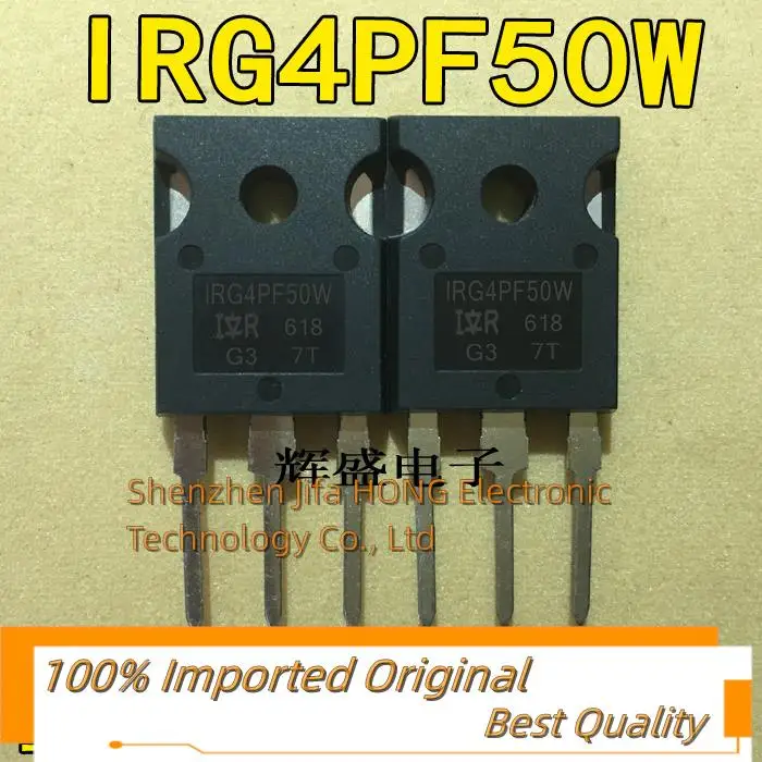 

10PCS/Lot IRG4PF50W G4PF50W 51A900V200W 900V 28A TO-247 Imported Original Best Quality