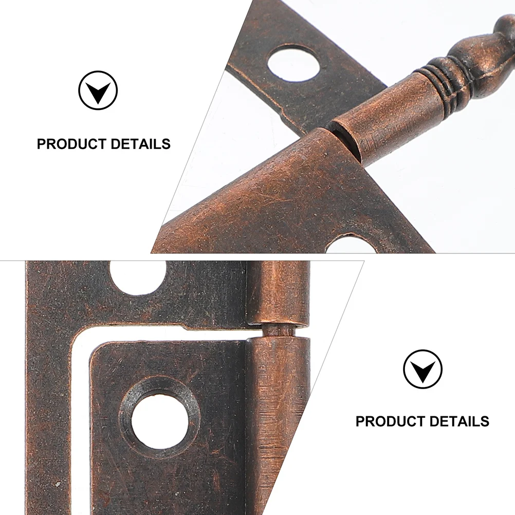 

6Sets Efficient Professional Cabinet Hinges Iron Material Furniture Door Hinges Reliable Furniture Door Hinge Cabinet Hinge