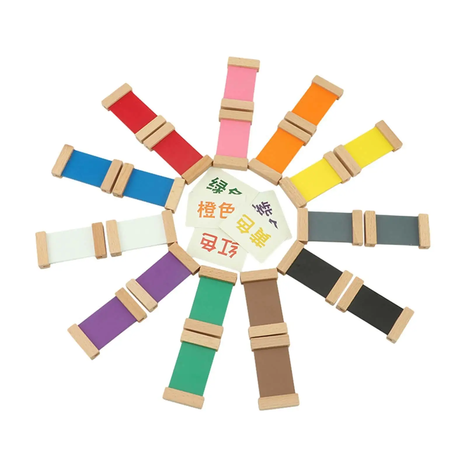 Montessori Color Toys Birthday Gift Children Boys and Girls Distinguish Colors Color Cognition Matching Color Recognition Toy