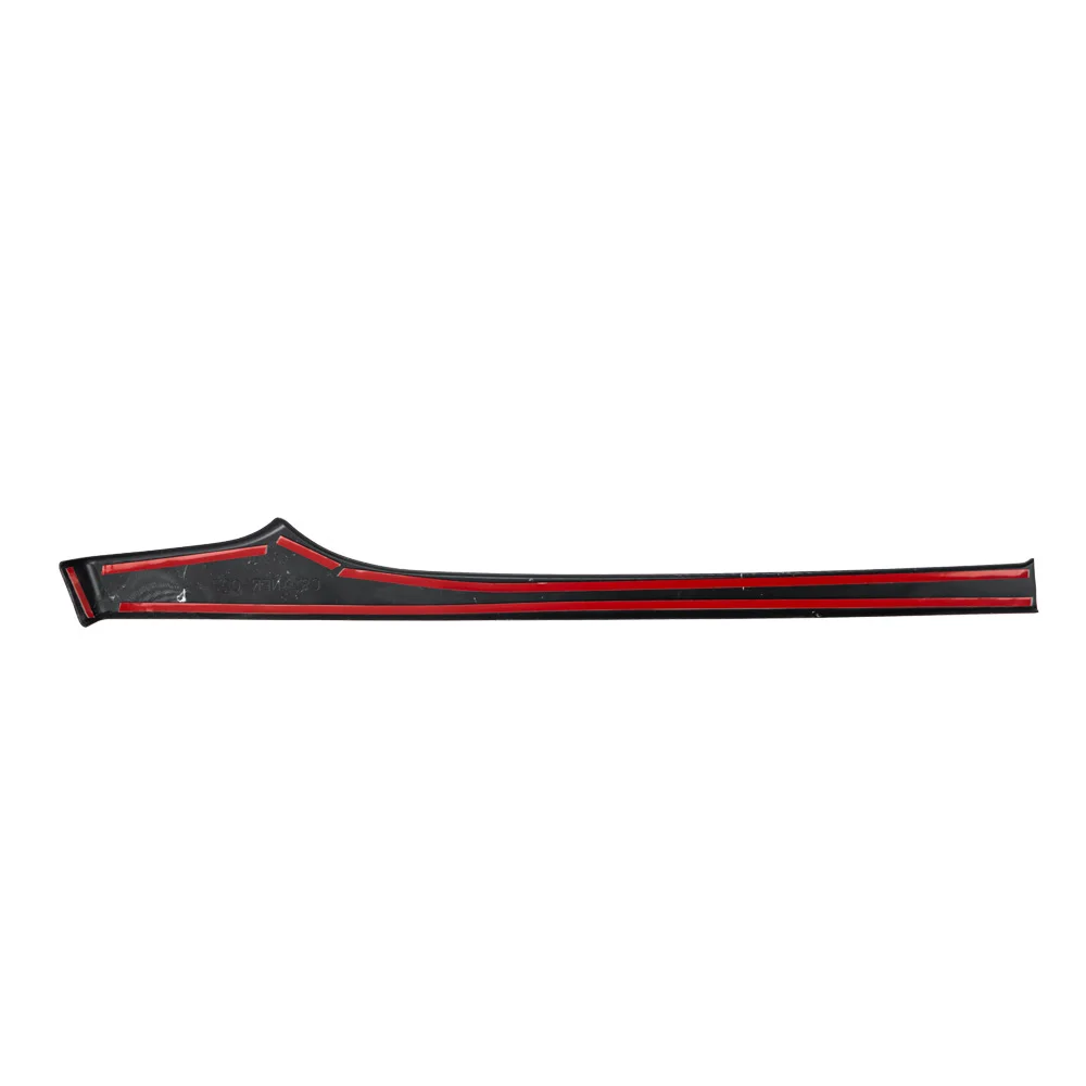 1pc ABS Carbon Fiber Color Co-Pilot Panel Strip Cover Decorative Trim for Toyota Fortuner 2016 2017 2018 2019 2020 2021 2022
