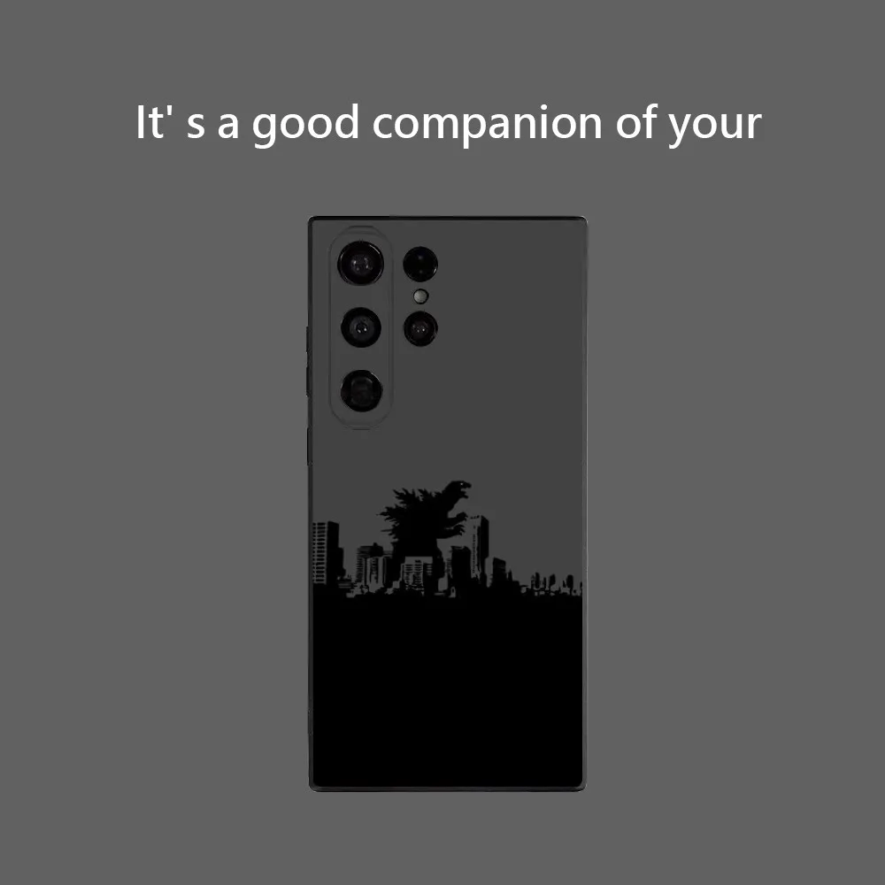 Movie G-GodzillaS-S Phone Case For Samsung Galaxy S25 Ultra S22 S23 S24 Ultra S21 S20 5G Protective Soft Silicone TPU Funda