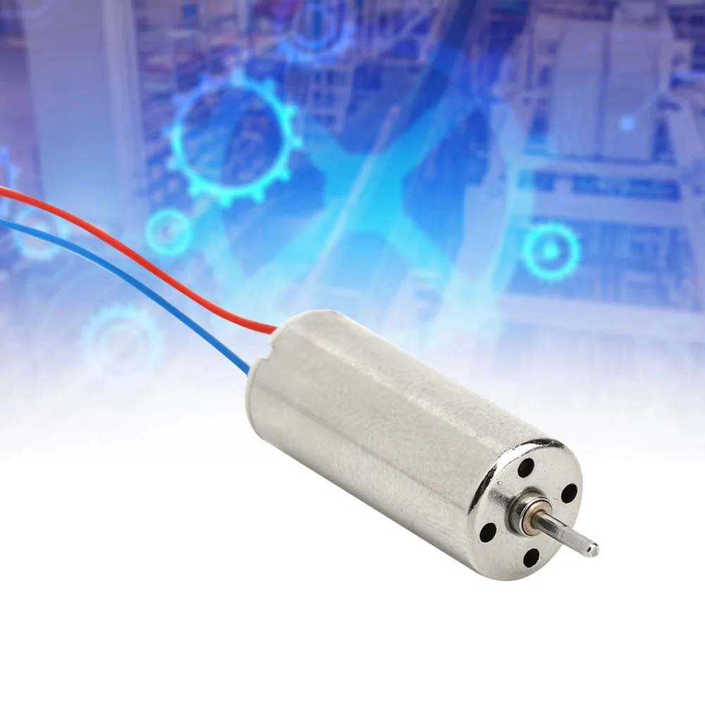 2pcs 8.5x20mm Size Hollow Cup Motor 3~5V Voltage Brushed Type Coreless Brushed Motor Hollow Cup Design 0.15A Current Motor