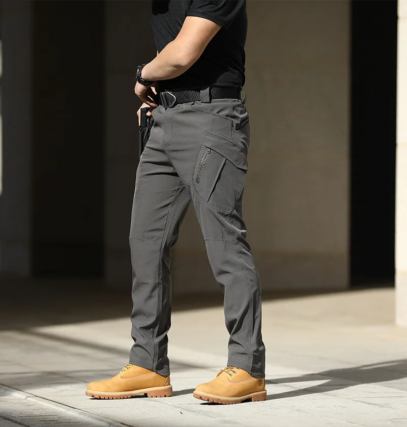 Salopette Unique pour Fans des Forces spéciales, pantalon tactique extensible et respirant, multi-poches, fermeture éclair sur le devant, pantalons décontractés d'extérieur, nouvelle collection