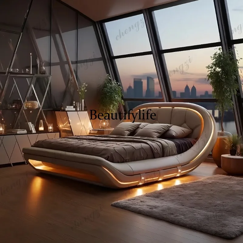 Luxurious European Wedding Bed Frame High Quality Comfortable Design Perfect Dream Bedrooms Camas De Dormitorio Home Decoration