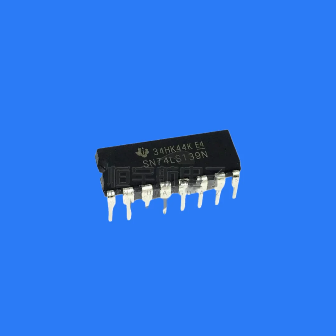 10PCS/New In-line SN74LS139N 74LS139 HD74LS139P DIP16 Multiplexer