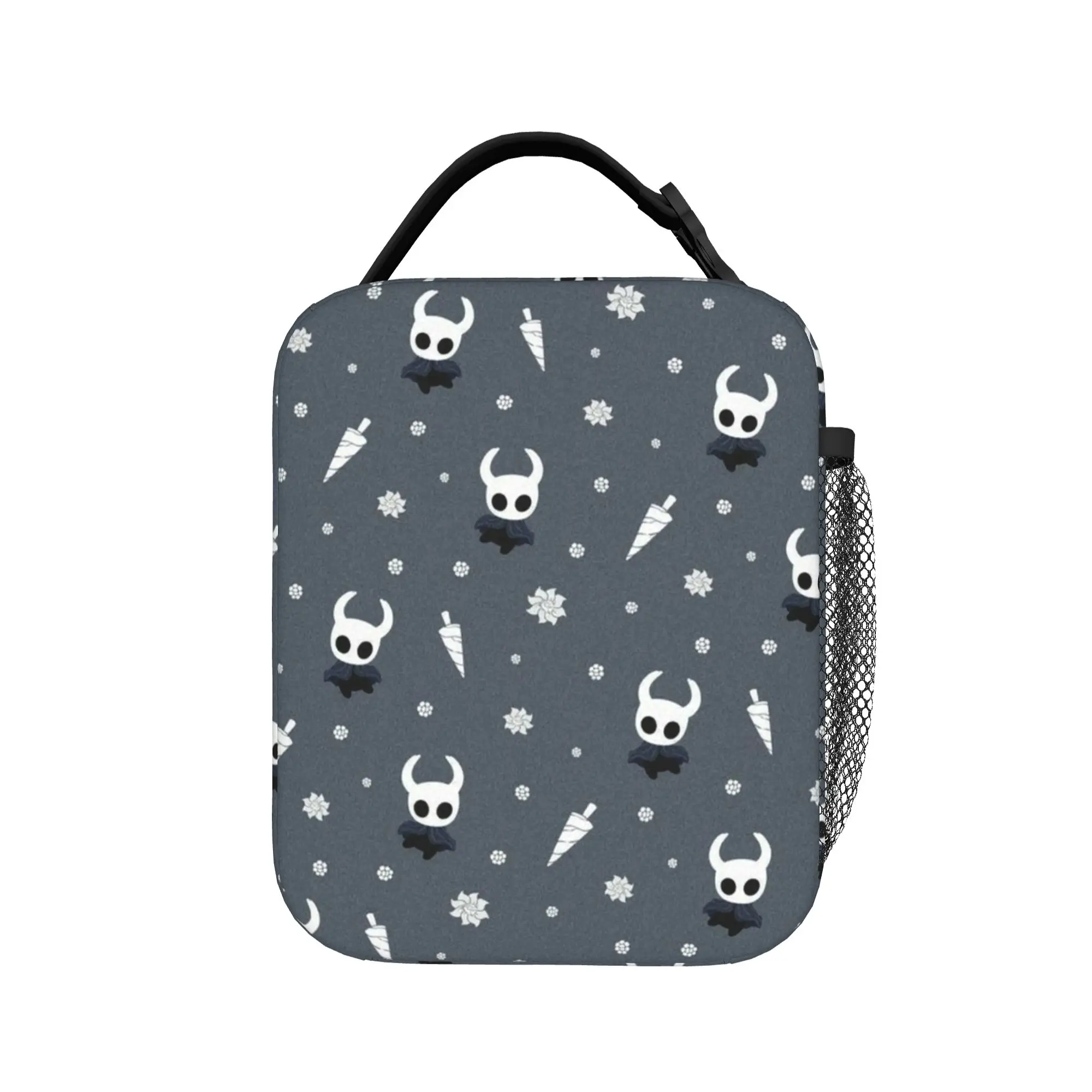 Hollow Knight Silksong Insulated Lunch Bag for Men Women  Food Bag Portable Thermal Cooler Lunch Box For Picnic