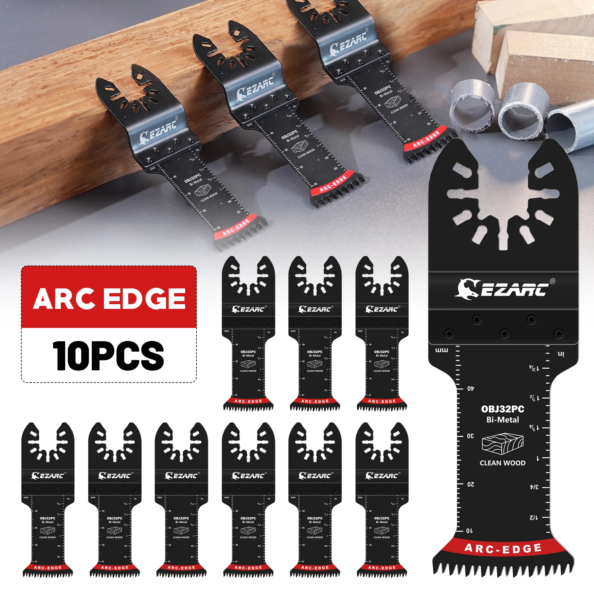 10Pcs Arc Edge Osci… - image