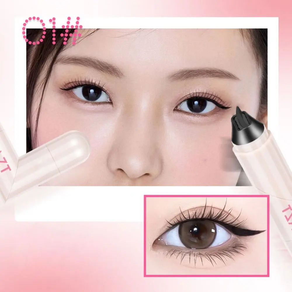 Nowy wodoodporny eyeliner w sztampie, długotrwały czarny eyeliner w sztampie, łatwy w użyciu, szybkoschnący eyeliner w sztampie.