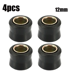 4/2pcs Motorcycle Electric Vehicle Shock Absorber Rubber Sleeve 12MM Shock Absorption Rubber Sleeve Universal Shock Absorber Bus