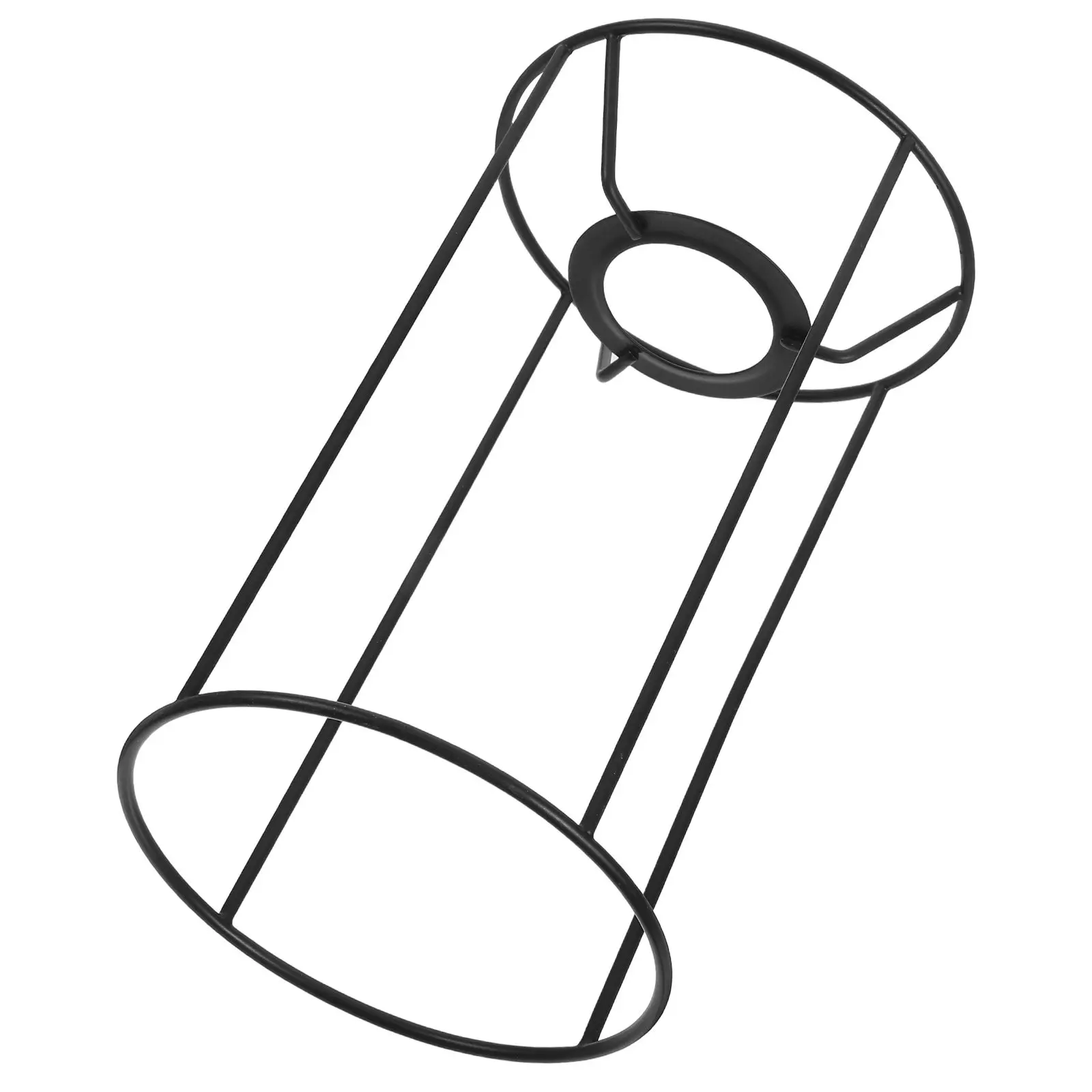 

Винтажный каркас для абажура из железной проволоки, набор для самостоятельной сборки, для настольных и подвесных светильников, в французском стиле, ретро, декоративная подставка для лампы, прочный, E27