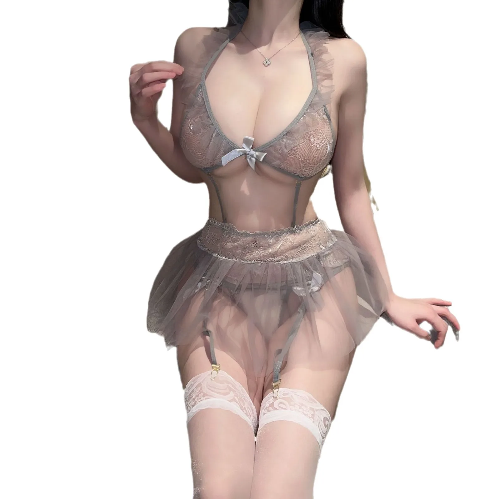 Sexy underwear desire mesh perspective princess bedroom pajamas lovers passion temptation uniform temptation Sexy underwear set