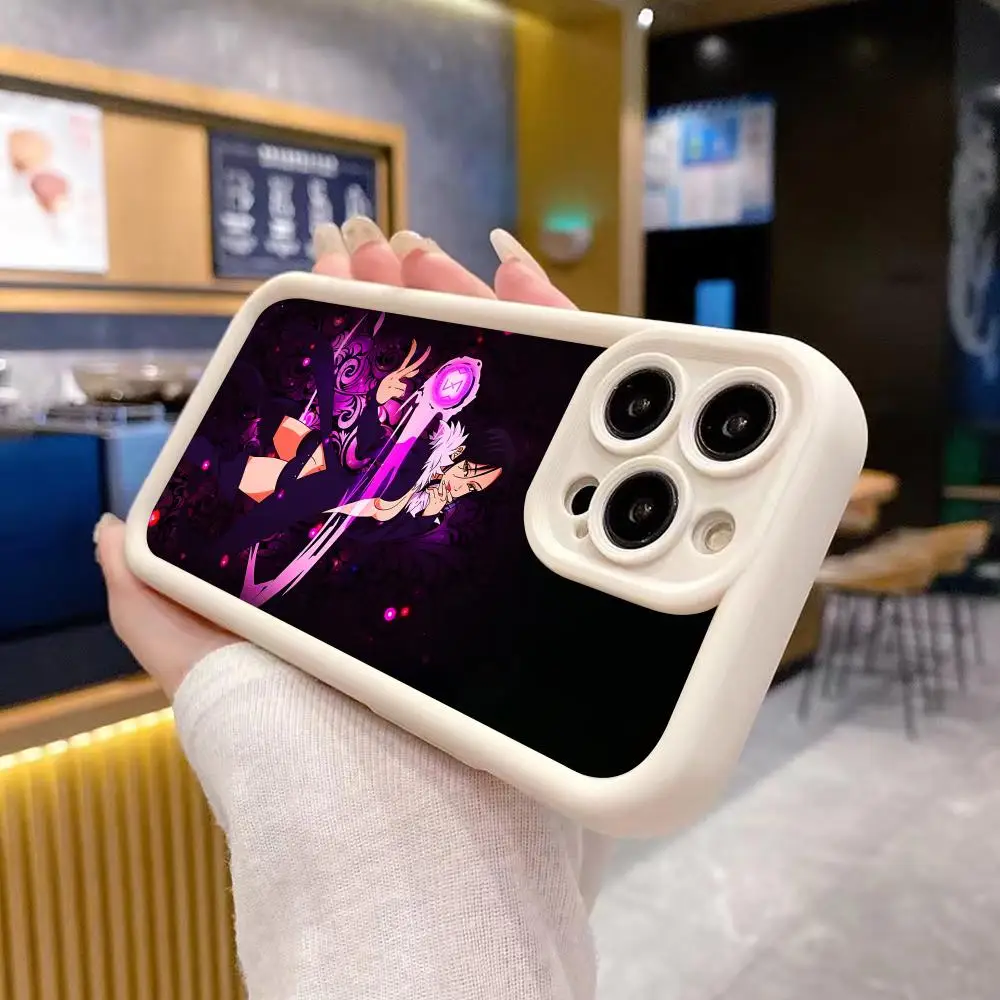 Seven Deadly Sins Merlin Phone Case for iPhone 18 17 16 15 14 13 12 11 Air Pro Max Plus White Soft TPU Shockproof Cover - view 3