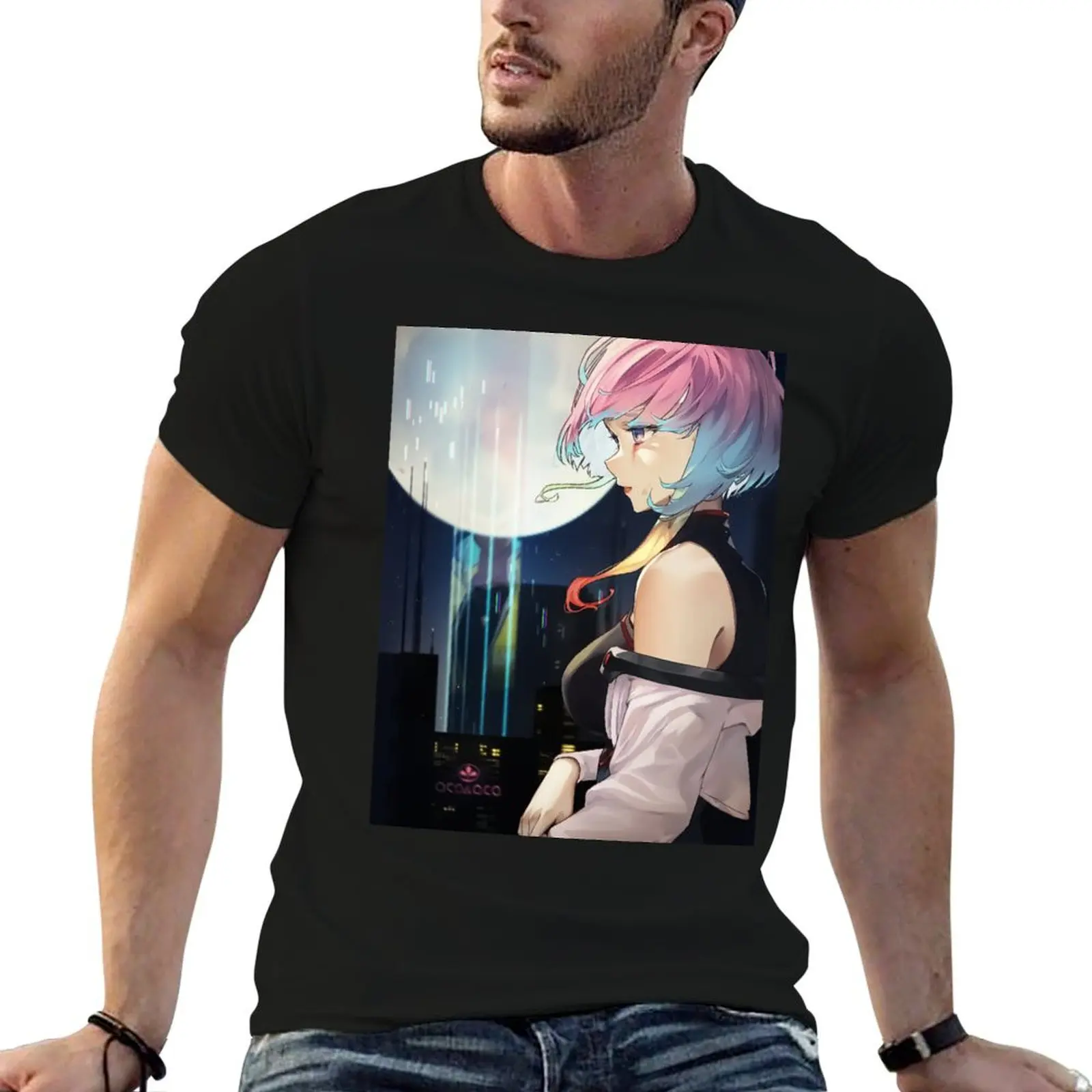 

Lucy Cyberpunk Edgerunners, Cyberpunk Edgerunners Lucy , Lucy T-Shirt man t shirt cotton man t shirt summer T-Shirt