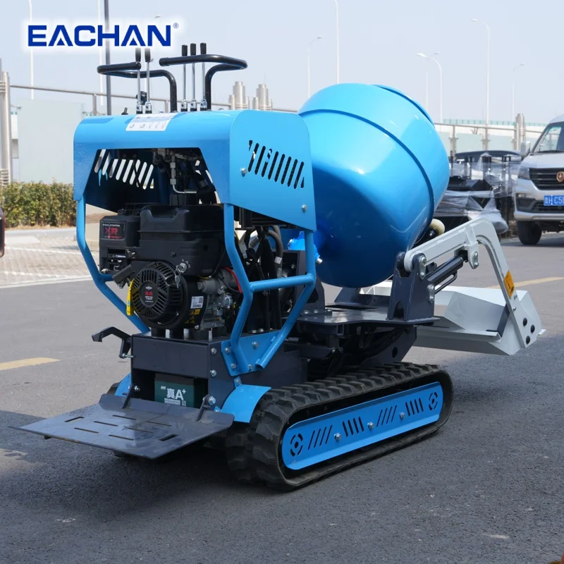 Fabrikpreis EPA CE Industrieller Betonmischer-LKW Kleiner Tragbarer Mini-Betonmischer Raupenbetonmischer mit Pumpe – Detail 5