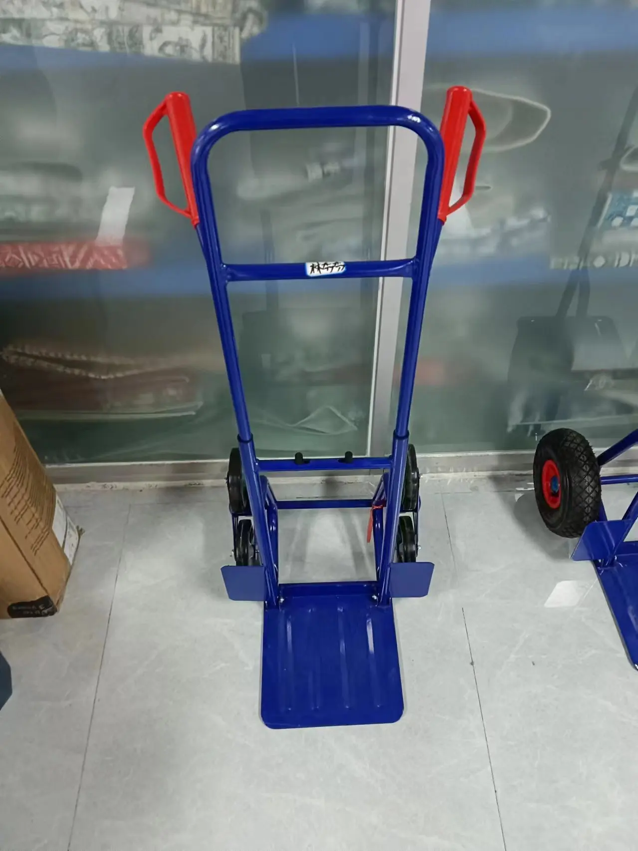 

1 Iron Trolley Height Adjustable Shovel Can Be Folded Stair Climbing