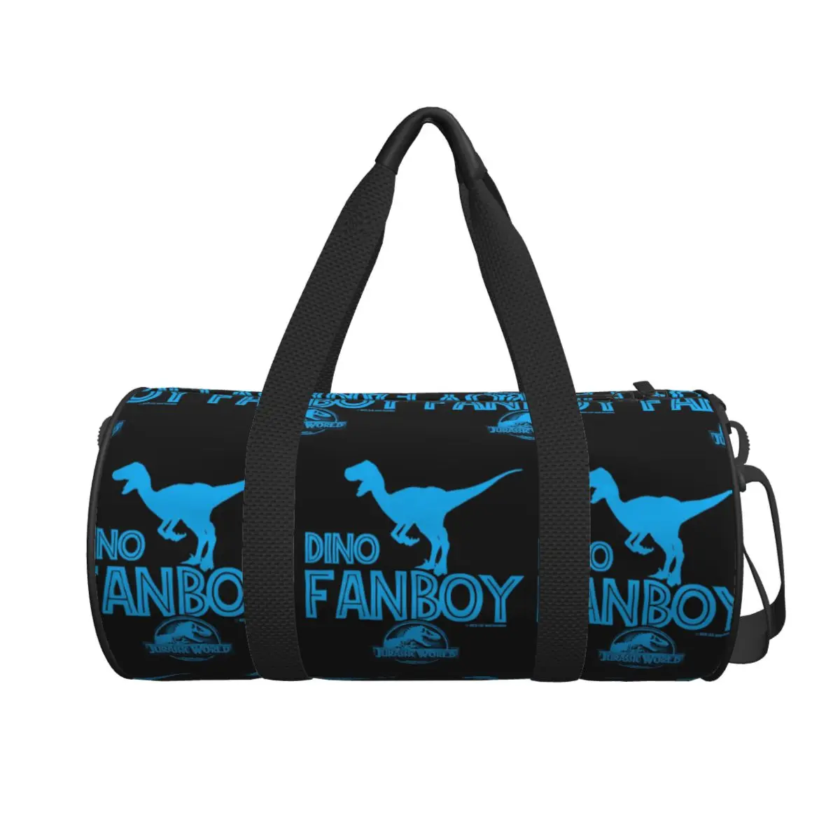

Dino Fanboy - Jurassic World Large Duffle Gym Bag Waterproof Duffle Travel Bags Handbags Fitness bag