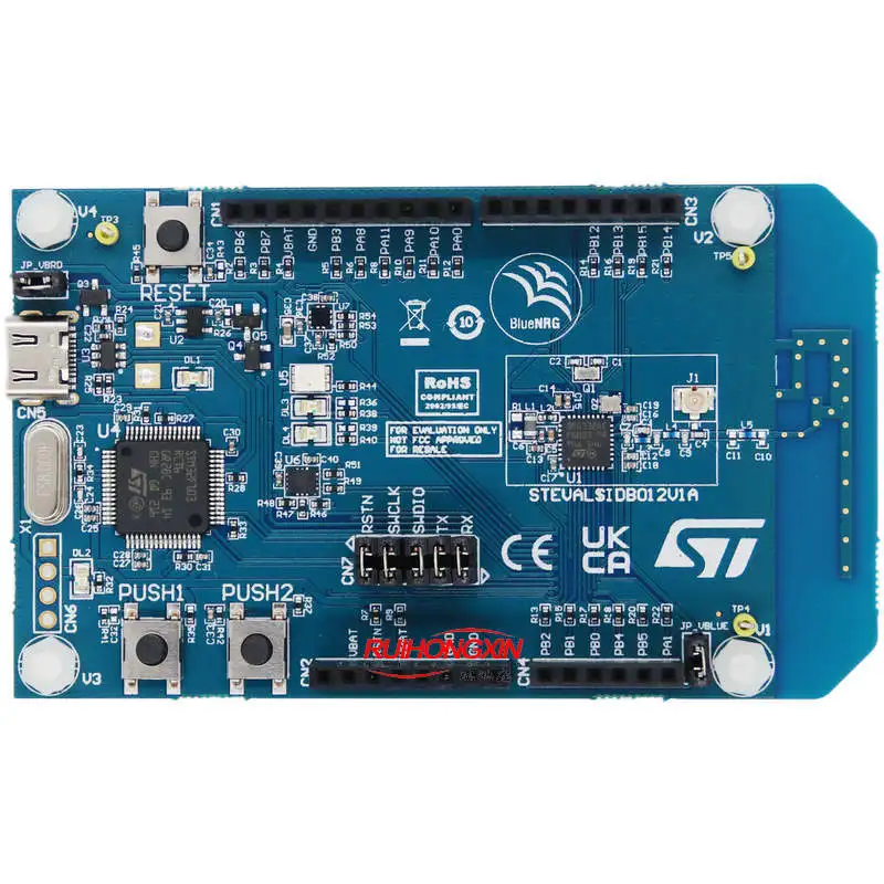 منصة تقييم ST الأصلية STEVAL-IDB012V1 لنظام التشغيل BlueNRG-LPS