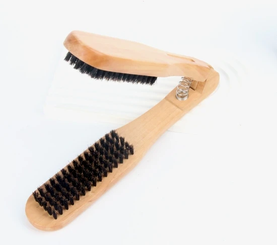 

Профессиональная расческа для выпрямления волос с V-образной пластиной, бакенбарды, парикмахерская, деревянная расческа для женщин, укладка волос