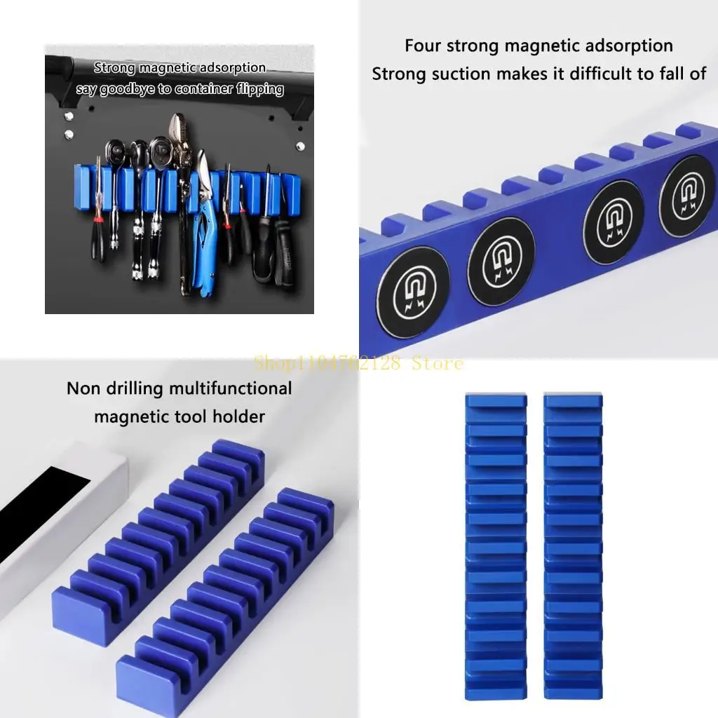 Wall Mount Tool Holds Wrenches Pliers Screwdrivers Quick Installation Garage Workshop Storage Solution best sale