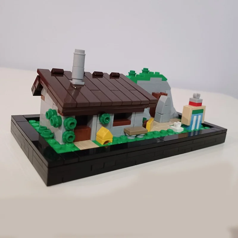 463 قطعة MOC Obelix S Quarry La Carri Re D Ob Lix نموذج اللبنات العمارة لتقوم بها بنفسك هدايا عيد الميلاد فكرة لعبة الطوب عيد ميلاد #5