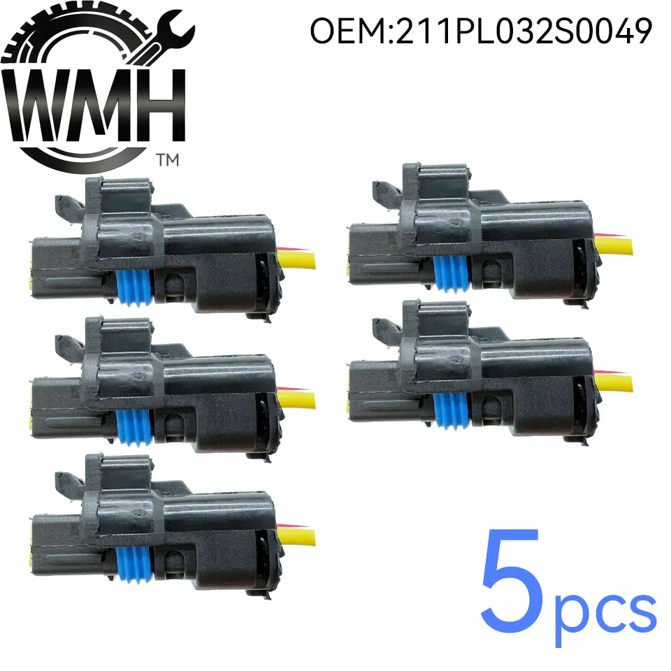 1/5/10Pcs 3 Pin 211PL032S0049 211PC032S0049 Female Waterproof Auto Connector Harness  For Peugeot Citroen Headlight