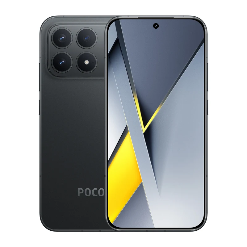 Globale versie POCO F8 Pro met enorme 6210mAh (typ) batterij, 6,59 inch 120Hz POCO HyperRGB AMOLED-scherm, 50MP triple camera met OIS