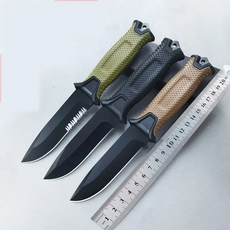 2024 new Stainless Steel Outdoor Survival Knife Portable Camping Pocket Knife Military Tactical Knives