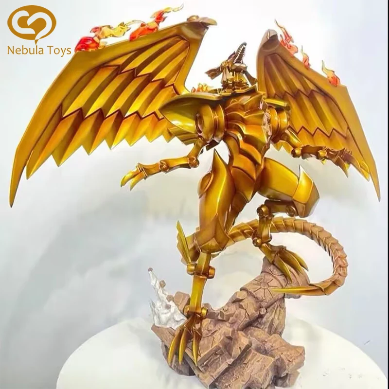 

27 см фигурка дуэльных монстров, крылатый дракон Ра, фигурки, статуя из ПВХ, украшение, модель, коллекция, кукла, игрушка, детские подарки на Хэллоуин