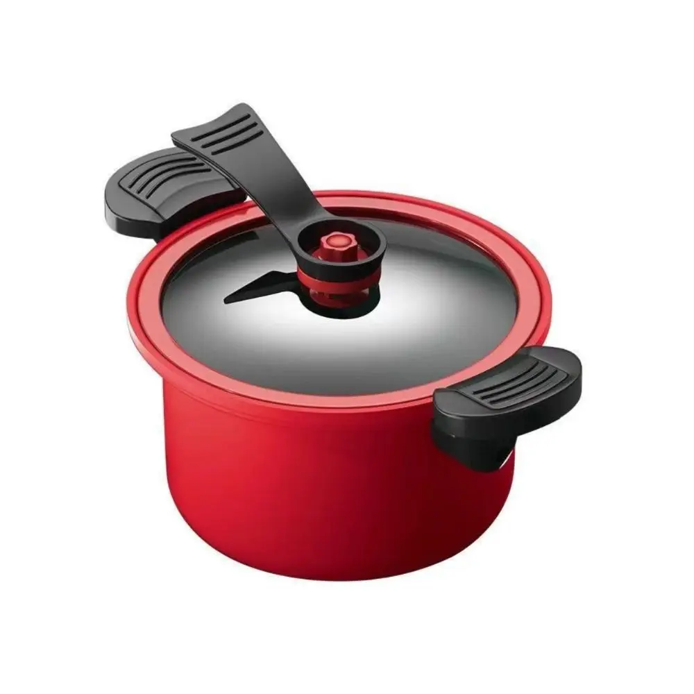 Multifunctional 3.5L Pressure Cooker Non-Stick Kitchenware Cooking Pots Cookware Micro Soup Meat Pot Induction Cooker Gas Stove